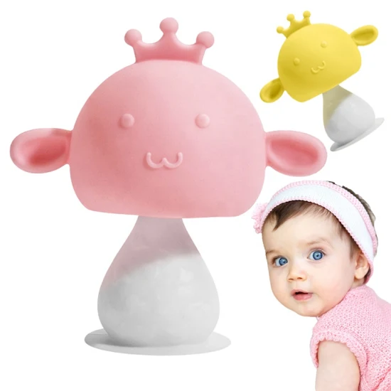 Cartoon Silicone Teething Soothers